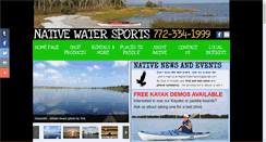 Desktop Screenshot of nativewatersports.com